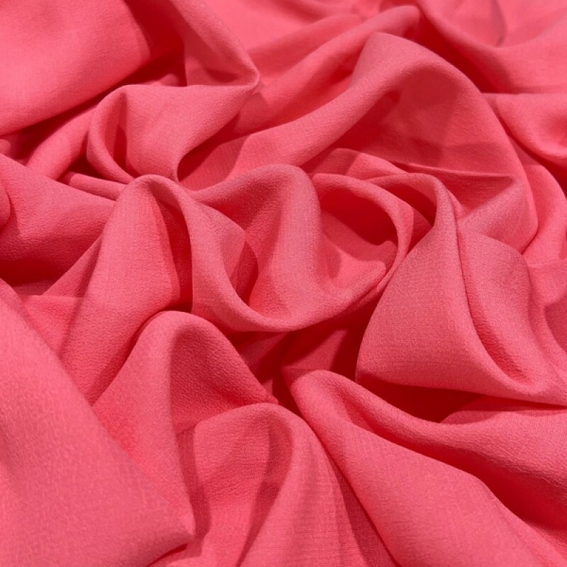 CREPE MARROQUINO MELANCIA  - 100%VISCOSE 